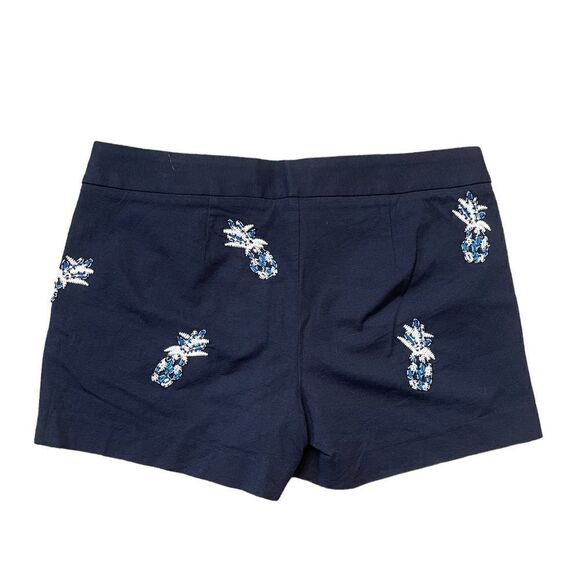 Loft Beaded Pineapple Novelty Shorts - Picture 2 of 10